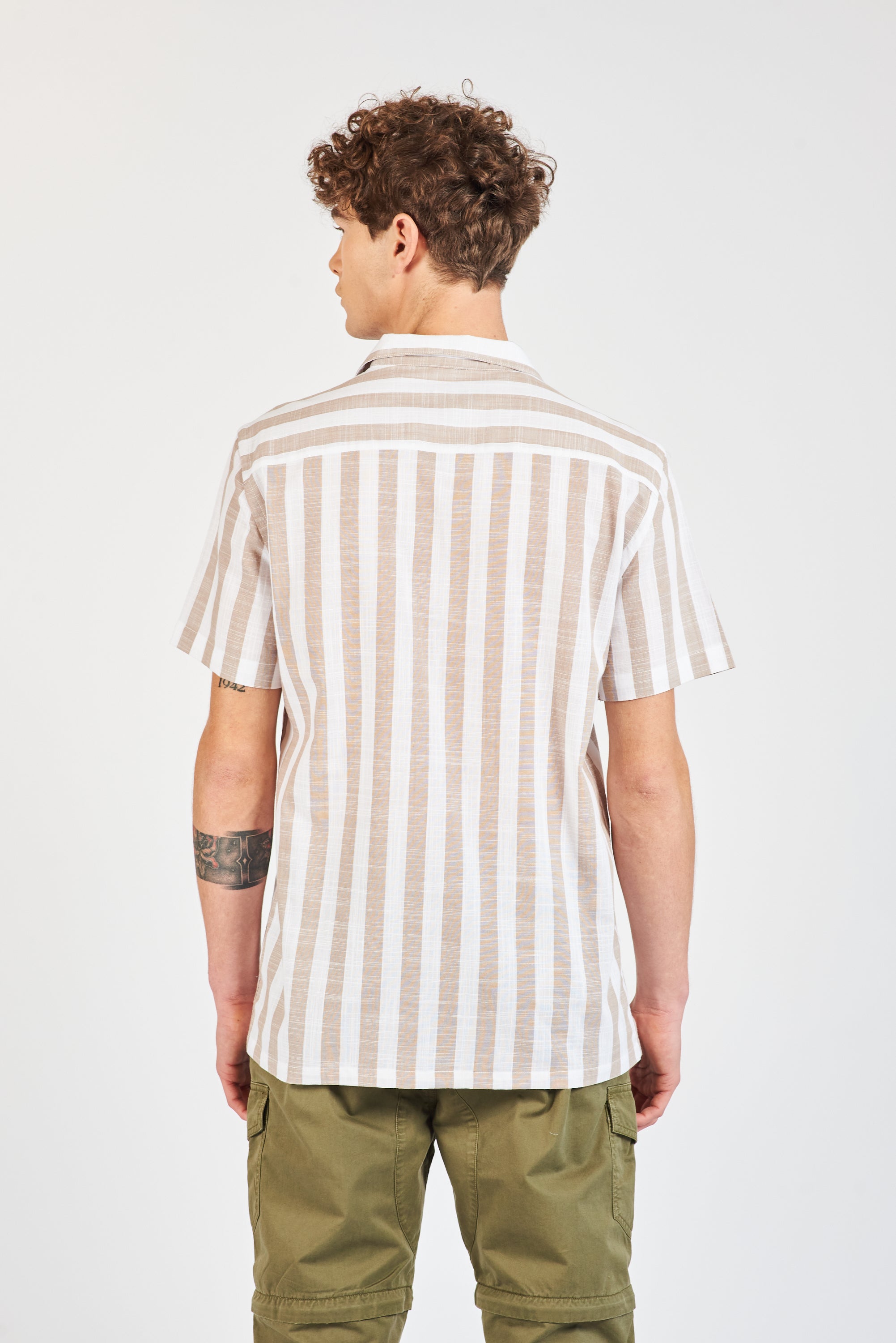 CAMISA MANGA CORTA FORMENTERA TOASTED