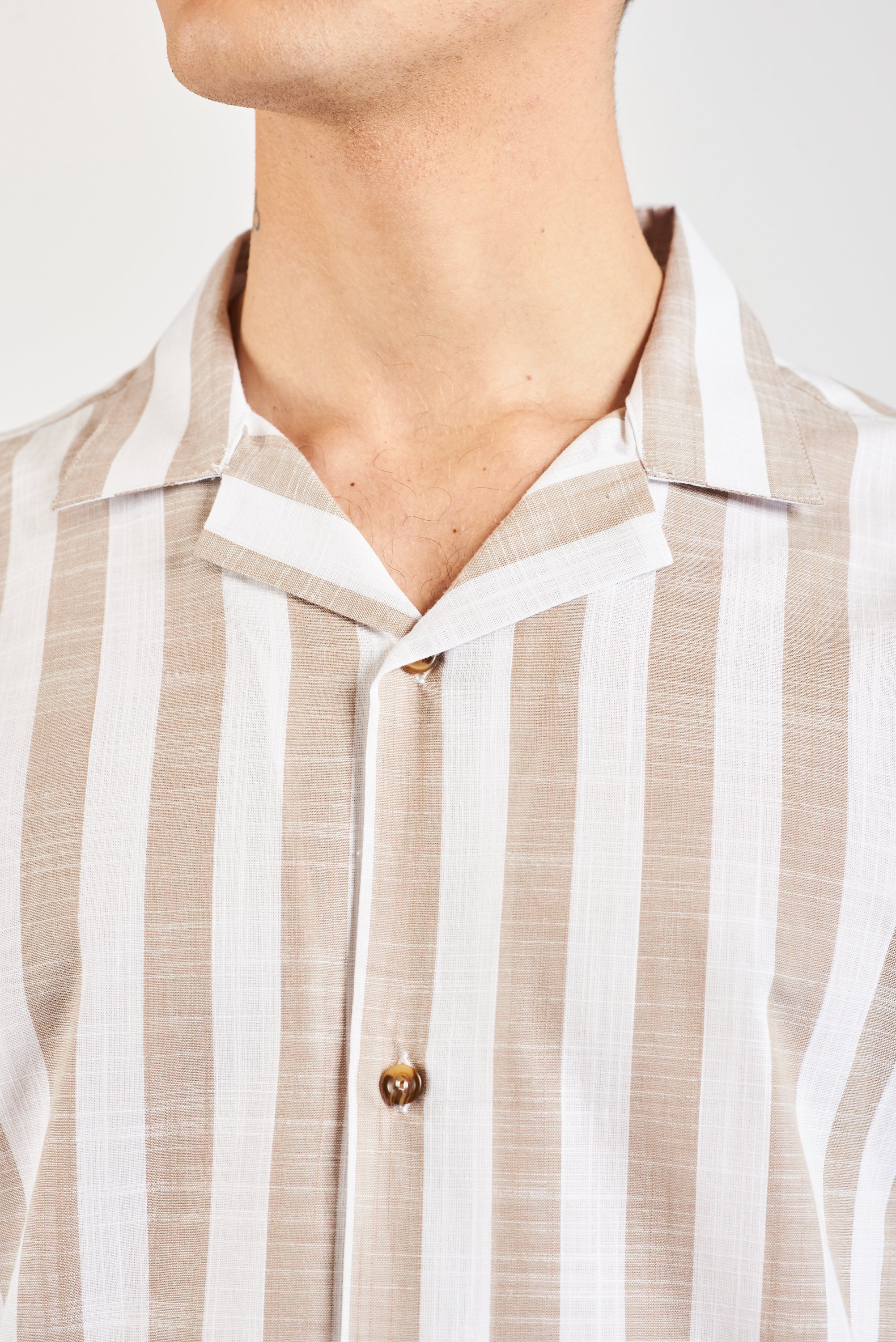 CAMISA MANGA CORTA FORMENTERA TOASTED