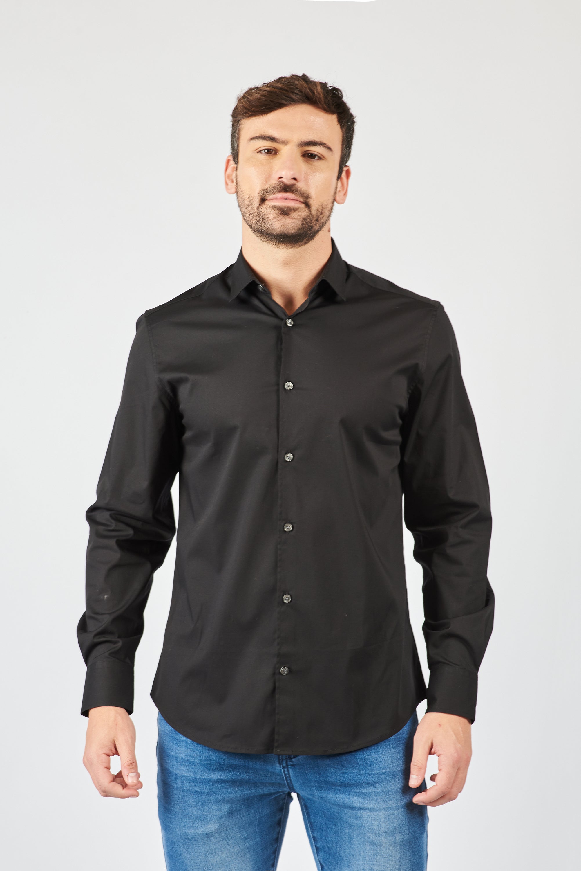 CAMISA MANGA LARGA PRANA BLACK