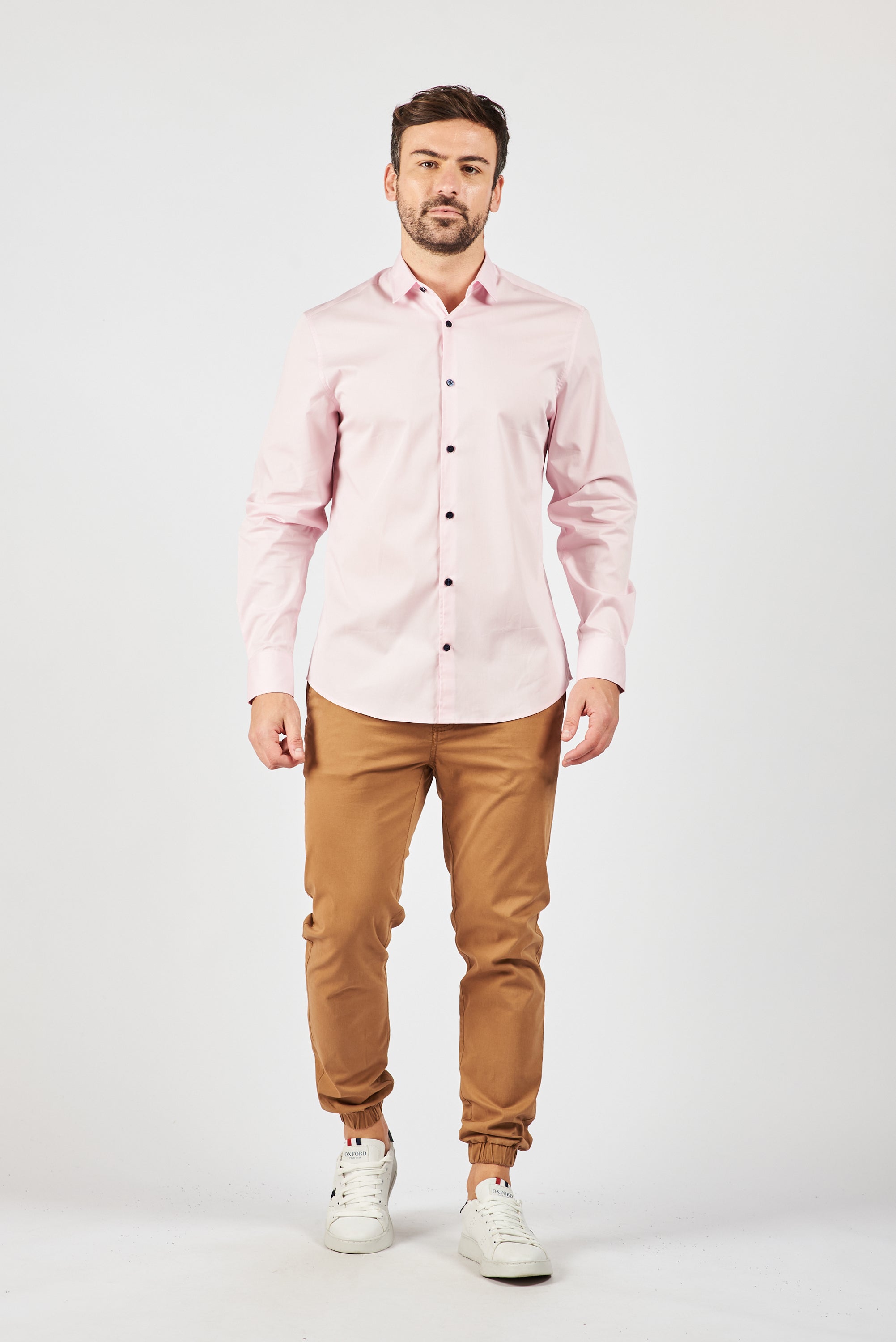 CAMISA MANGA LARGA PRANA LT. PINK