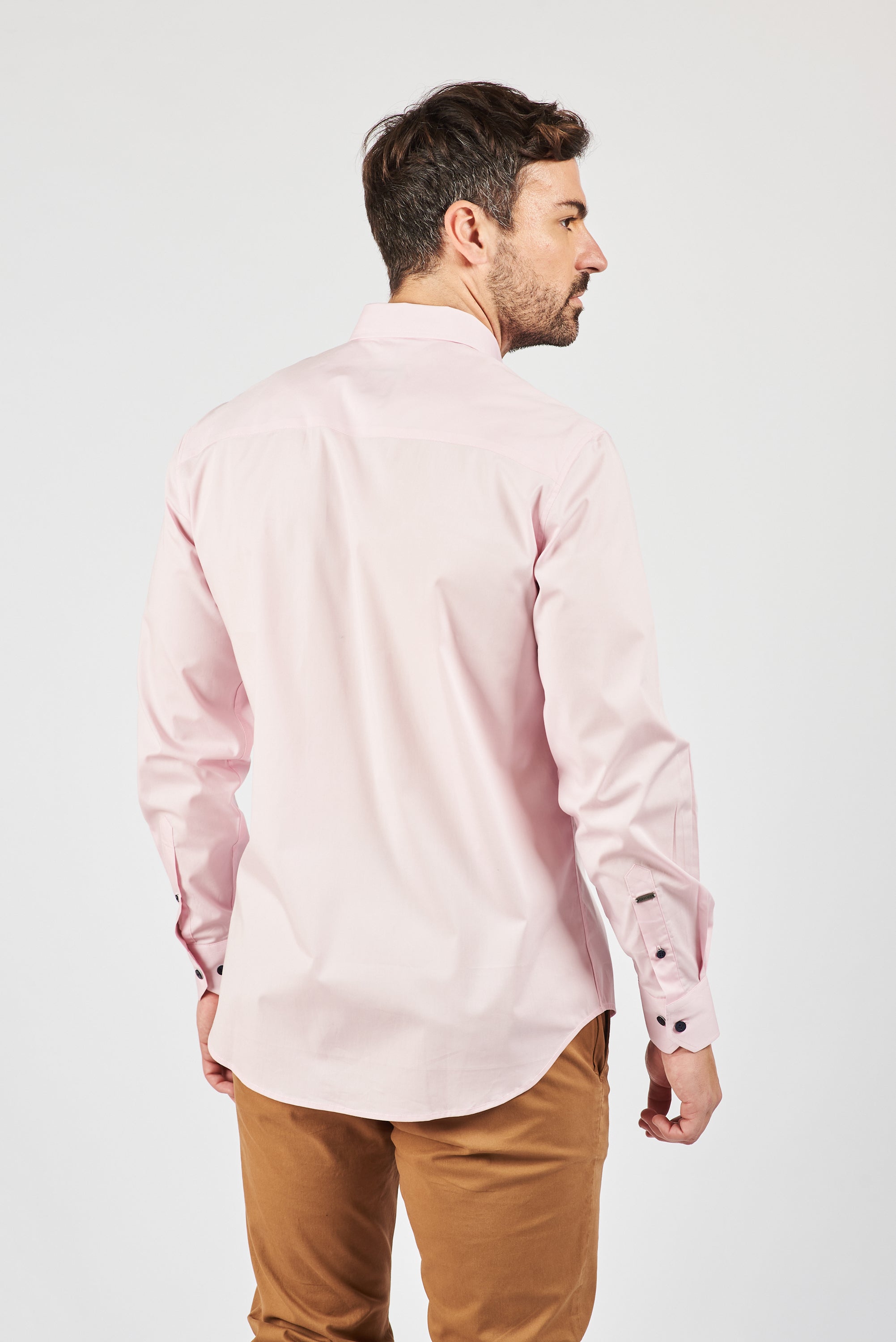 CAMISA MANGA LARGA PRANA LT. PINK