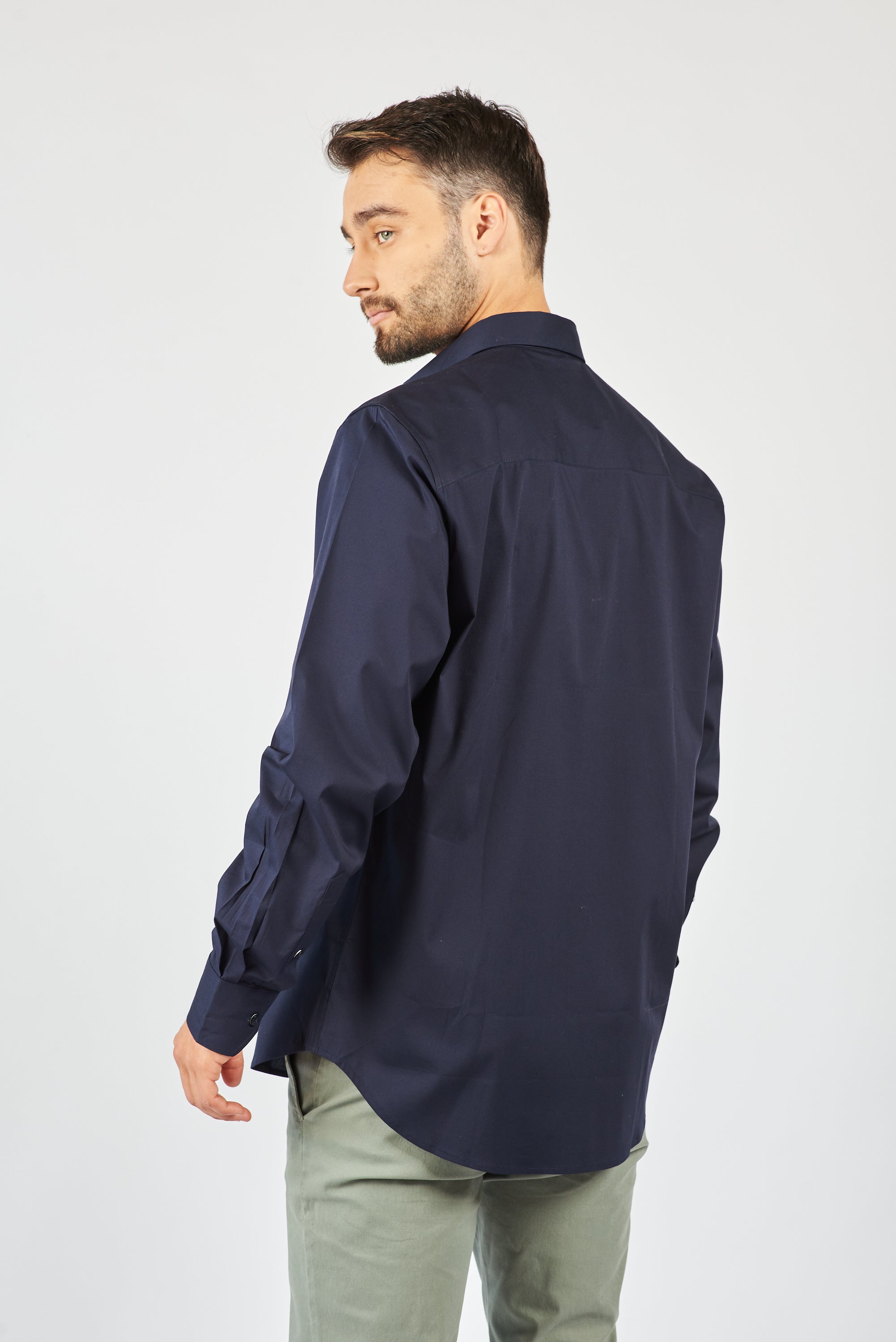 CAMISA MANGA LARGA PRANA NAVY