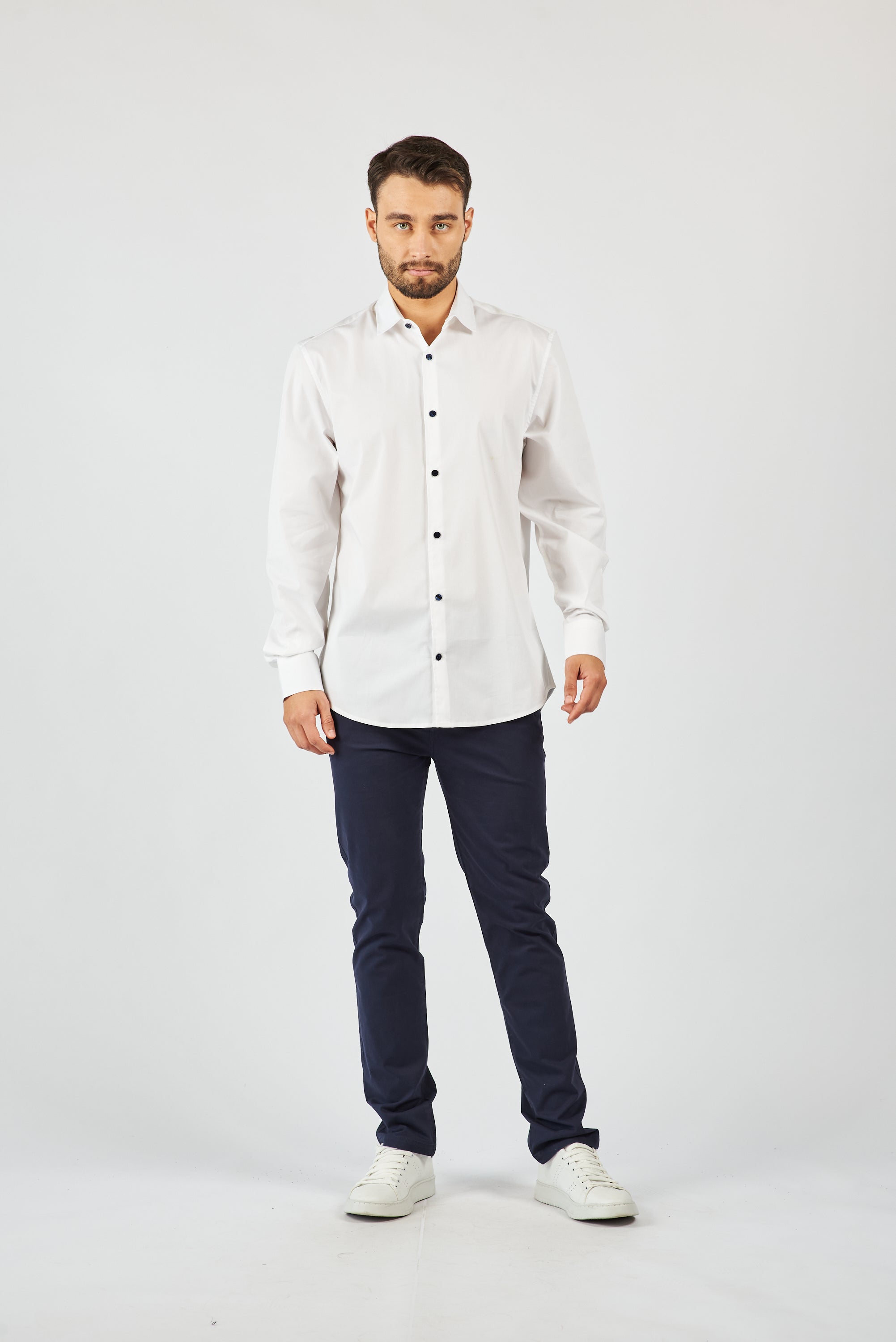 CAMISA MANGA LARGA PRANA WHITE