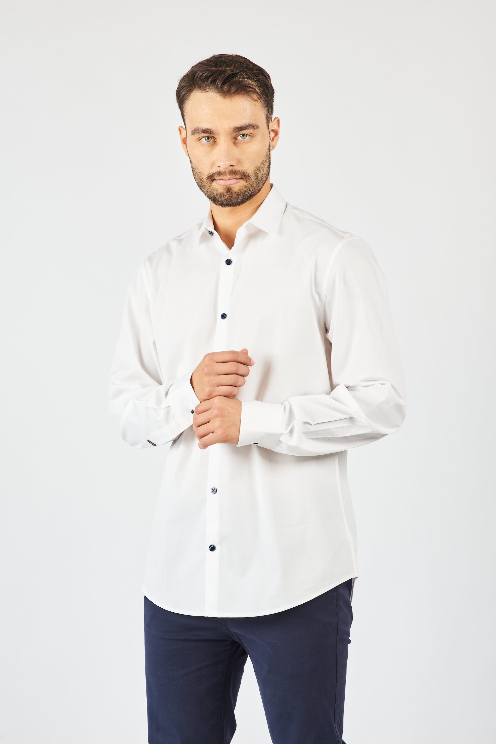 CAMISA MANGA LARGA PRANA WHITE