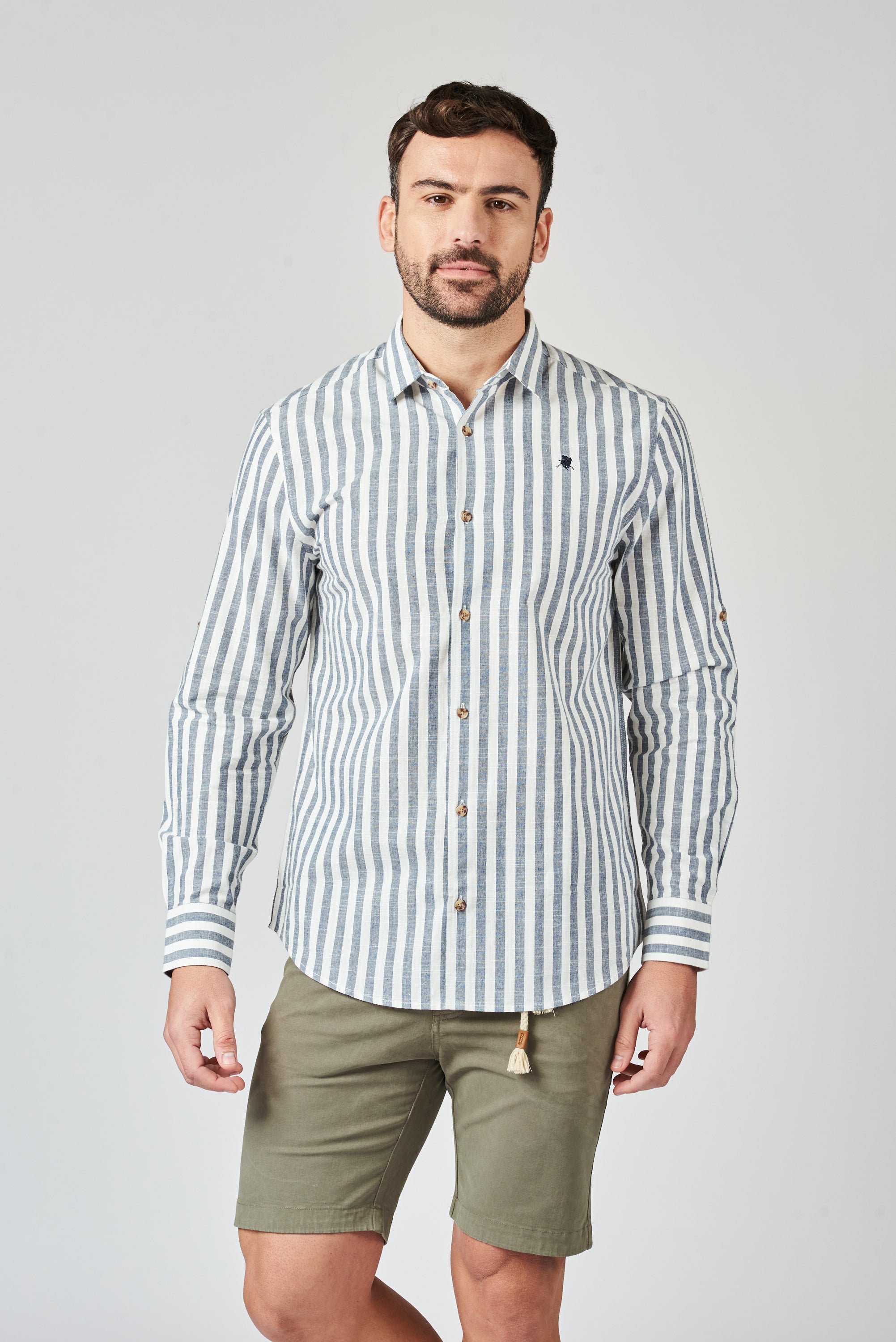 CAMISA MANGA LARGA RAGUSA NAVY