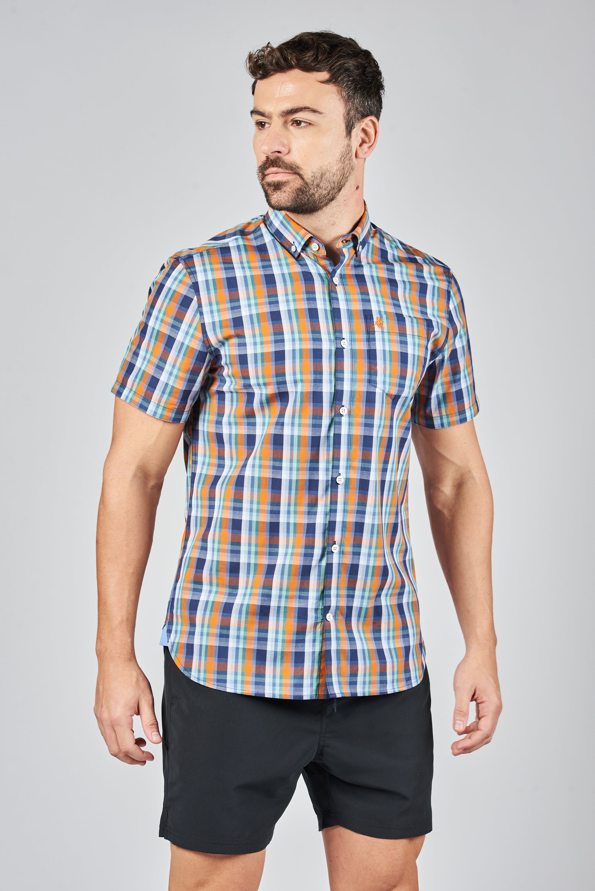 CAMISA MANGA CORTA UDINE S24115