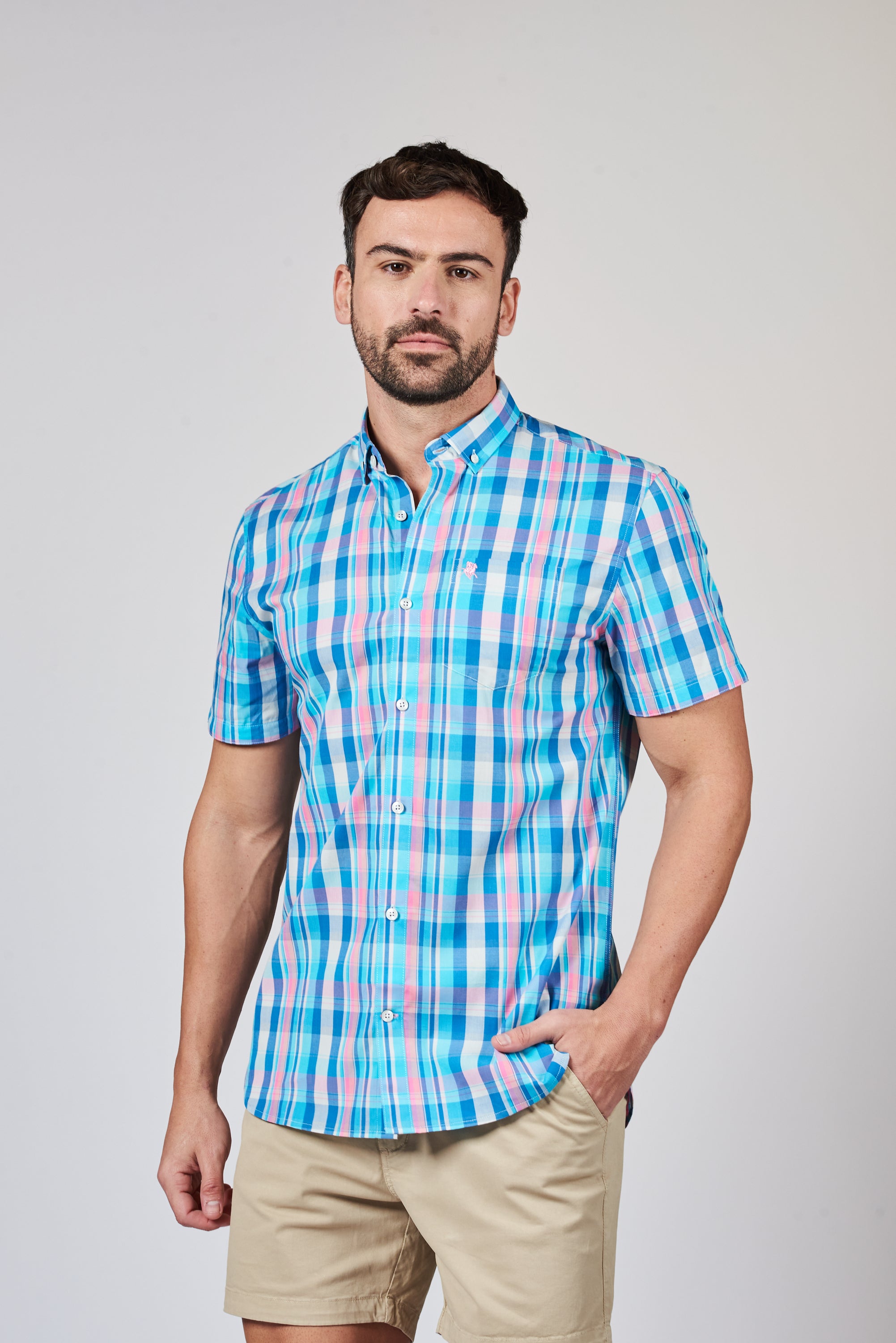 CAMISA MANGA CORTA UDINE S24120