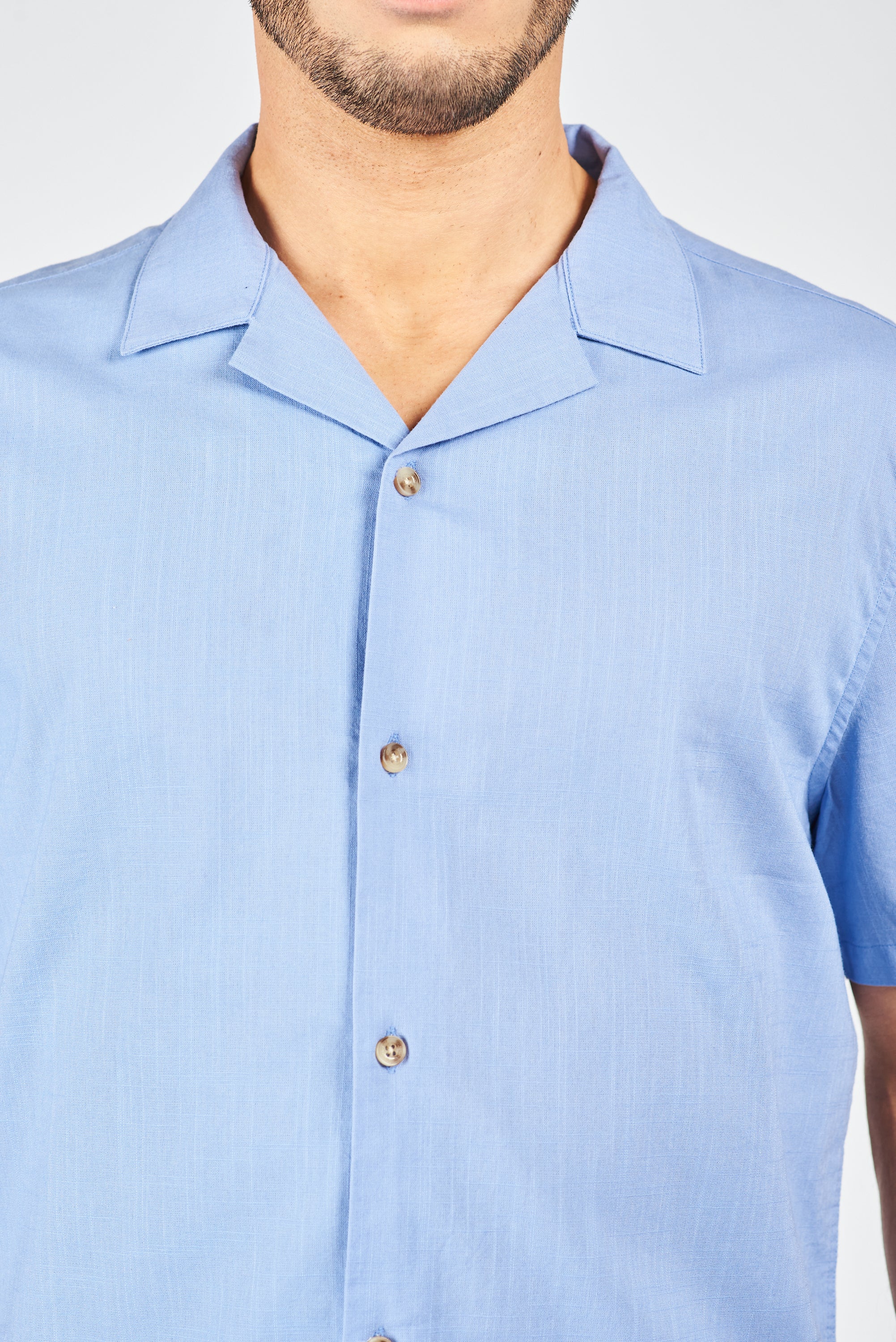 CAMISA MANGA CORTA WEIZ LT. BLUE