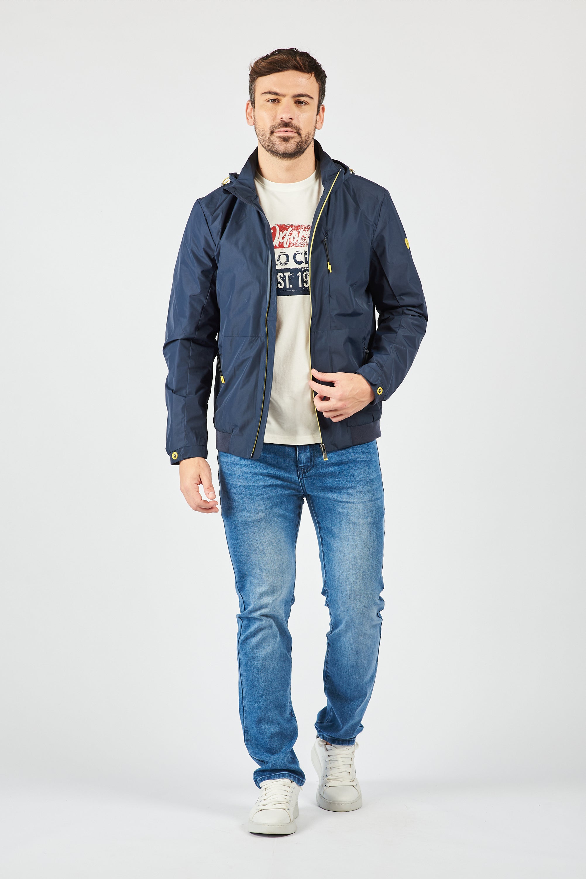 CAMPERA BREAKER NAVY