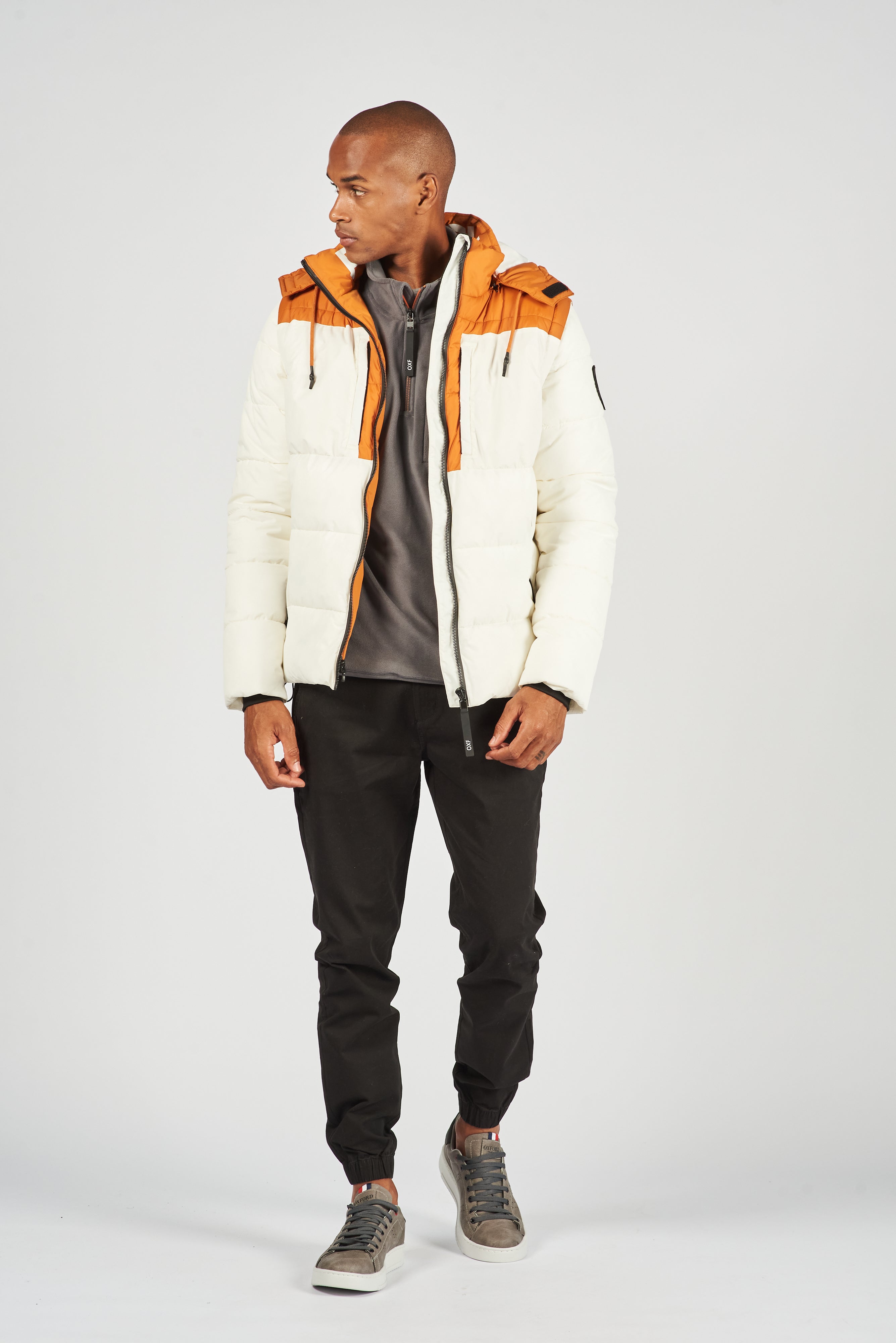 CAMPERA IDOL WHITE/OCHRE