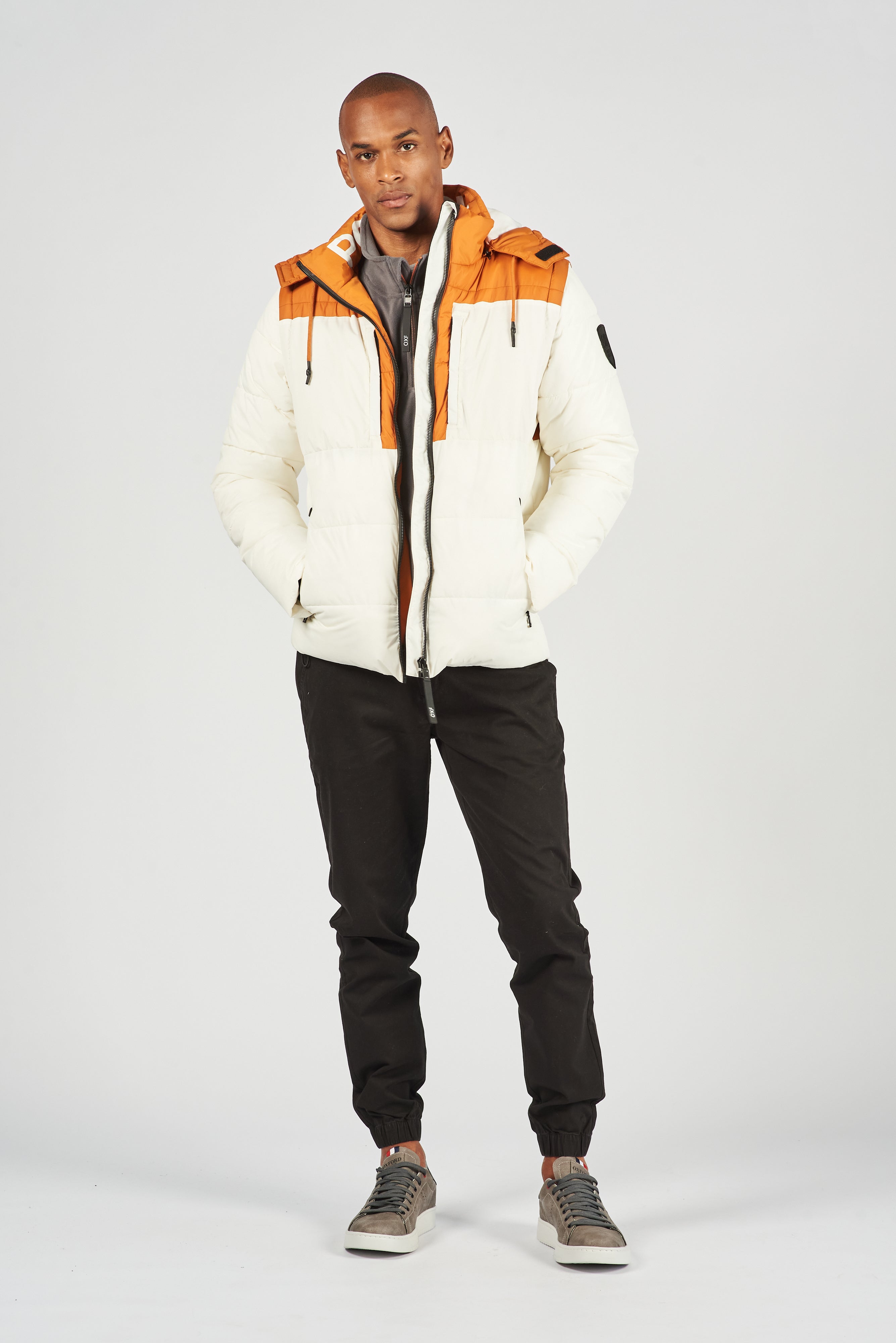 CAMPERA IDOL WHITE/OCHRE