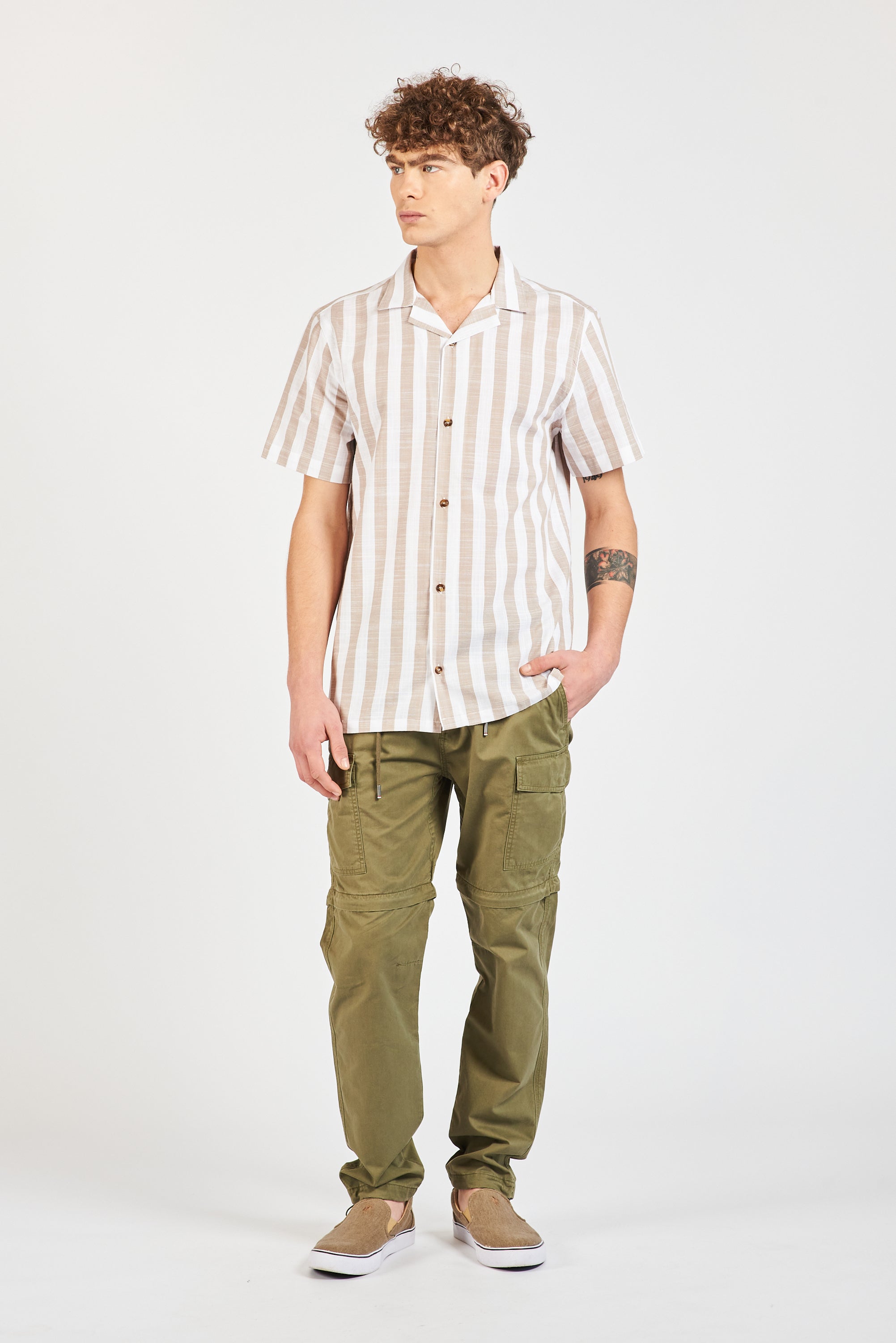 PANTALON TRIM OLIVE