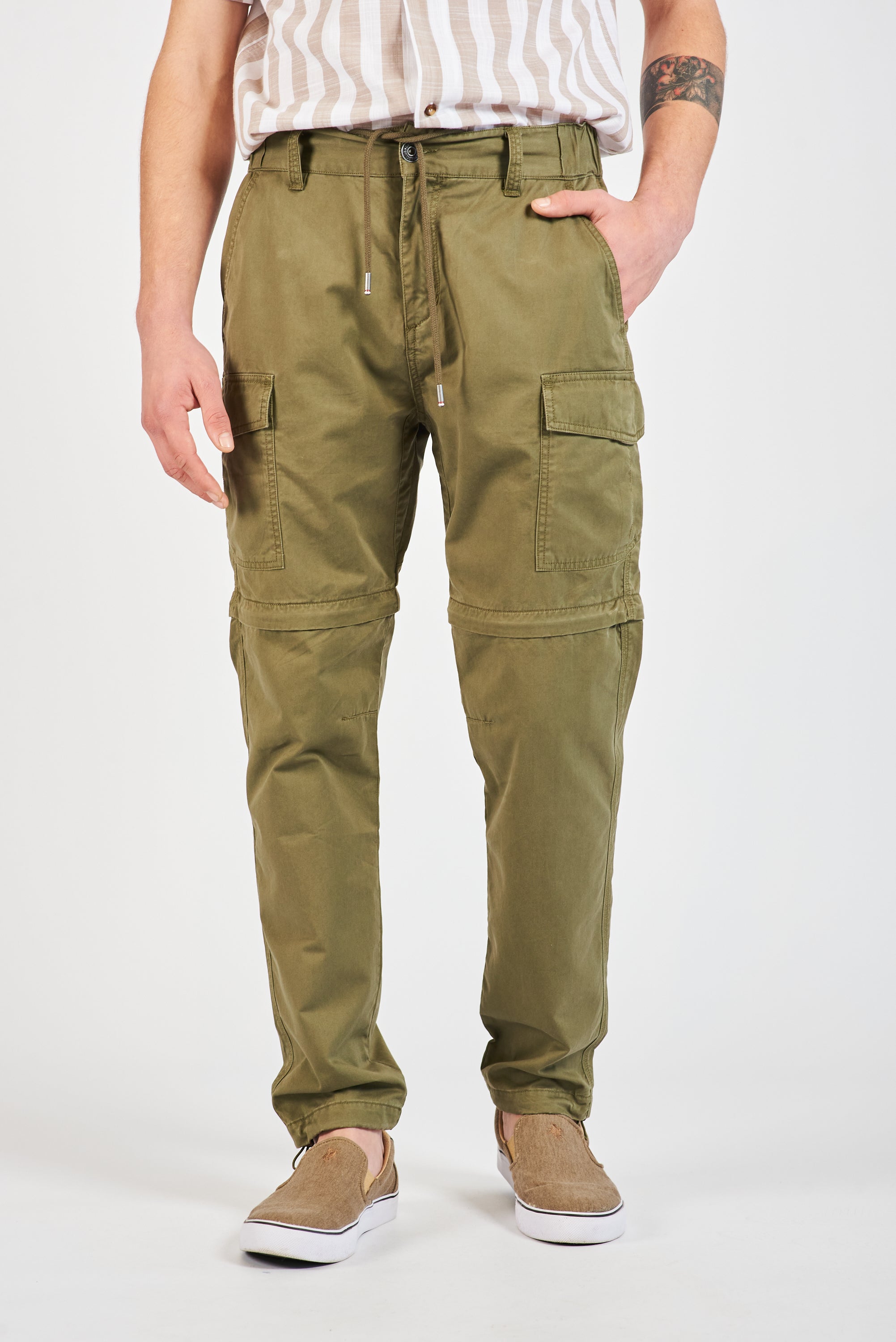 PANTALON TRIM OLIVE