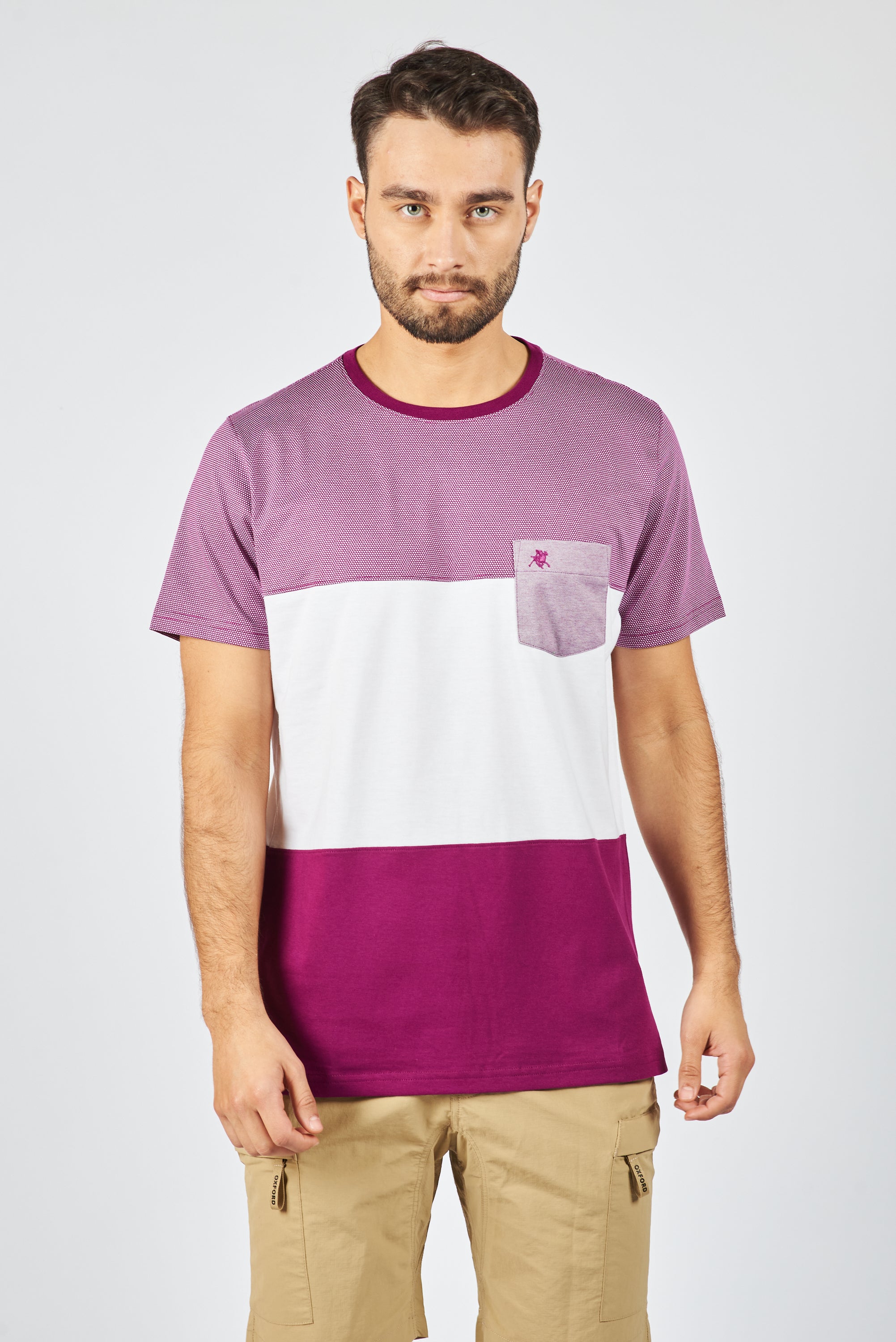 REMERA MANGA CORTA CRONOS PURPLE S3