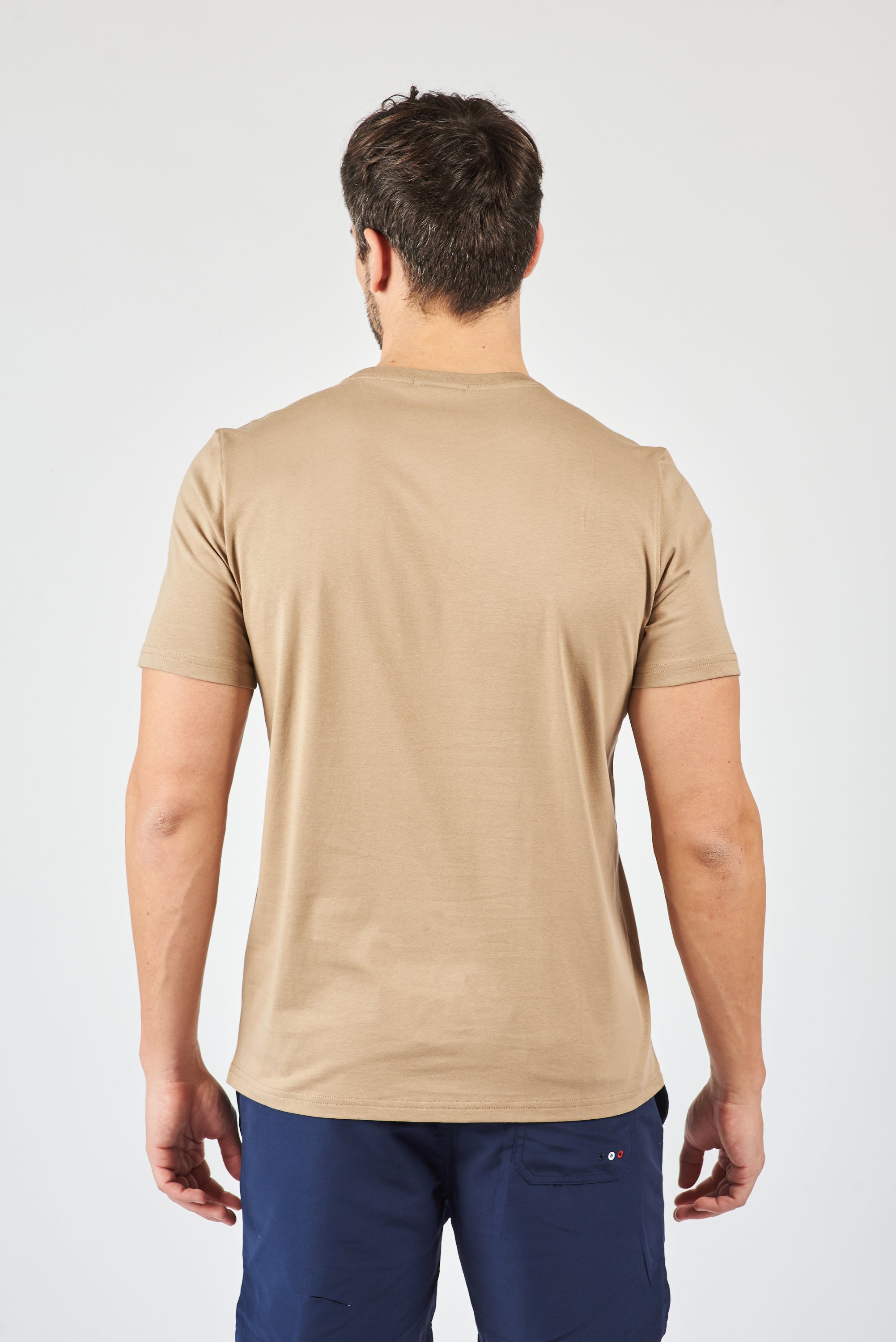 REMERA MANGA CORTA FULLMOON BEIGE