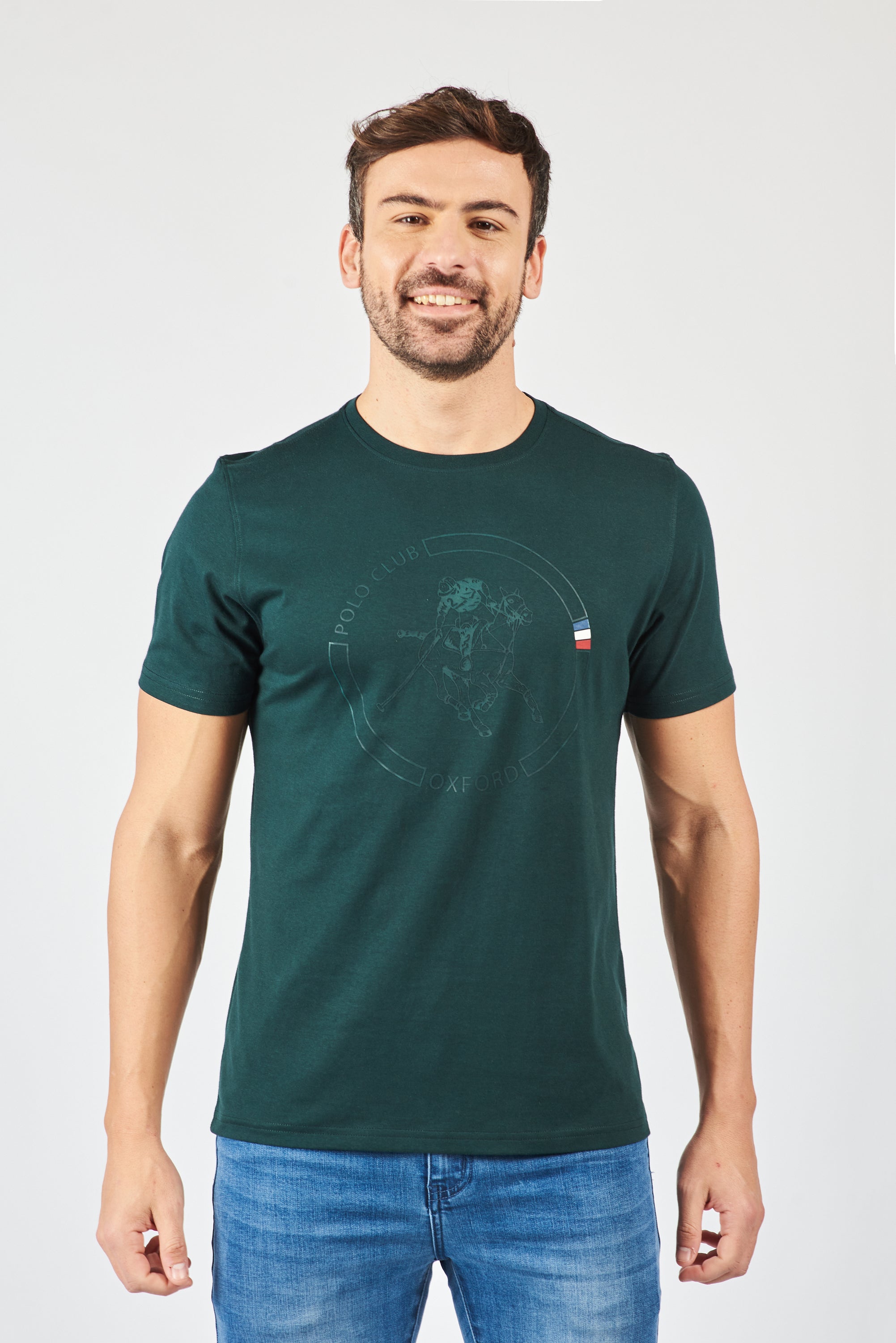 REMERA MANGA CORTA FULLMOON BRITISH GREEN