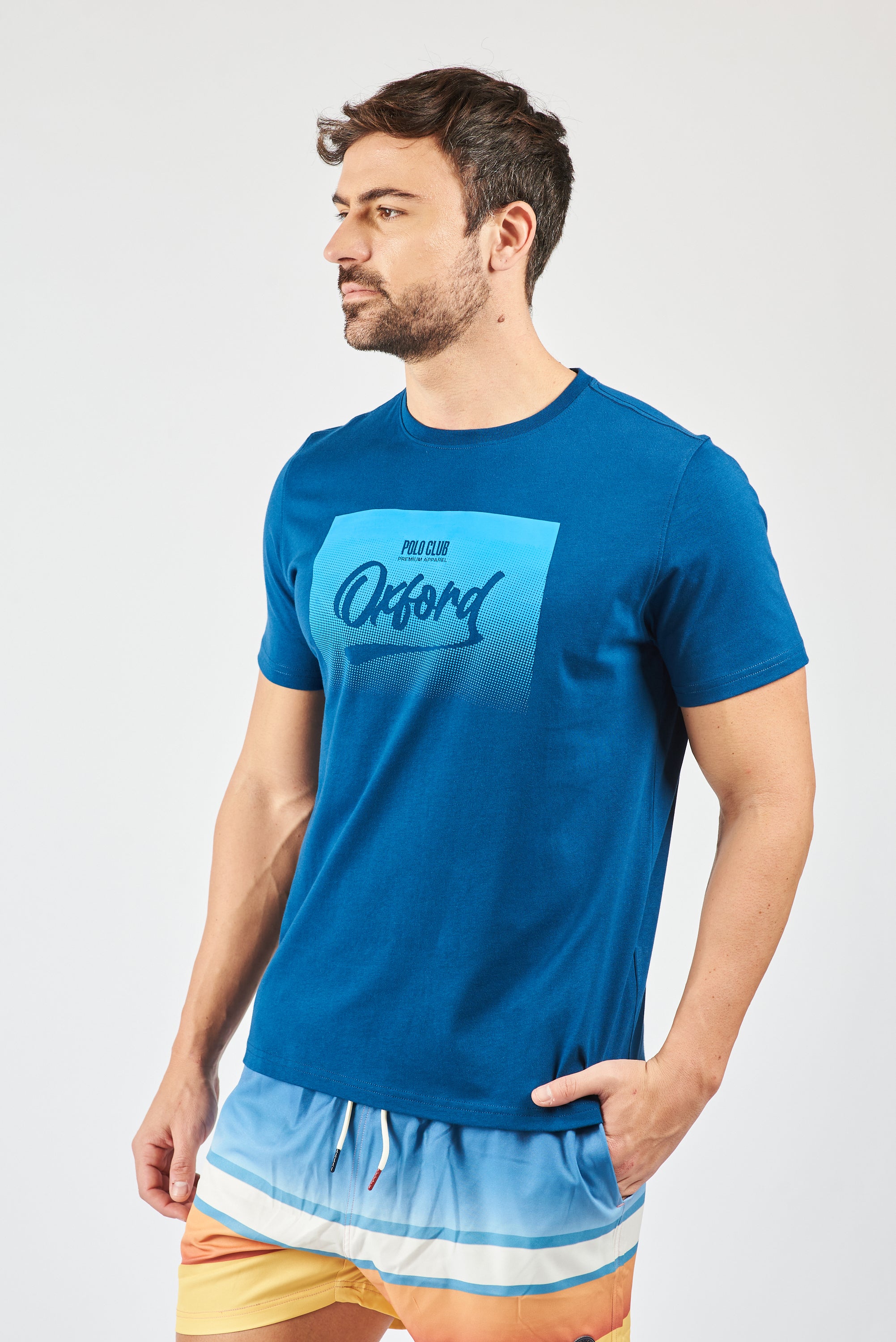 REMERA MANGA CORTA FULLMOON DEEP BLUE