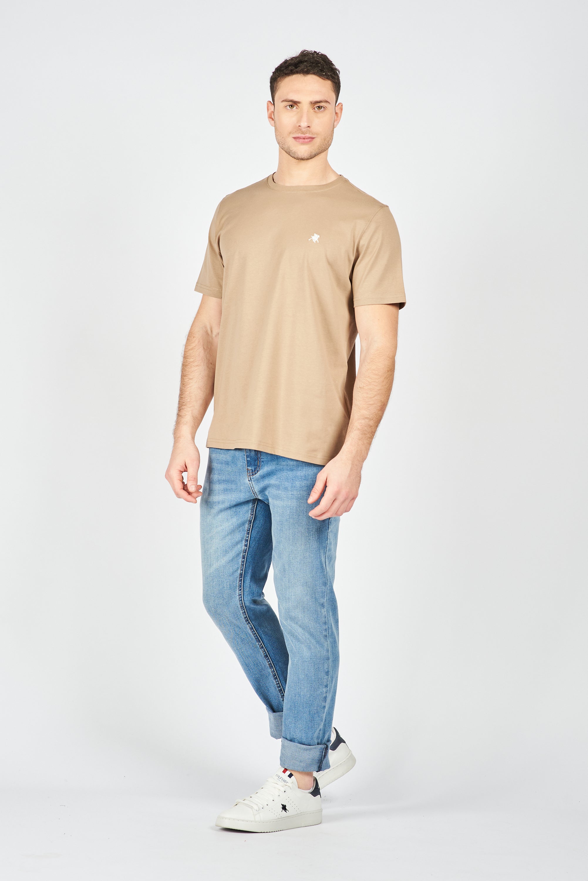 REMERA MANGA CORTA SUNSET BEIGE S4