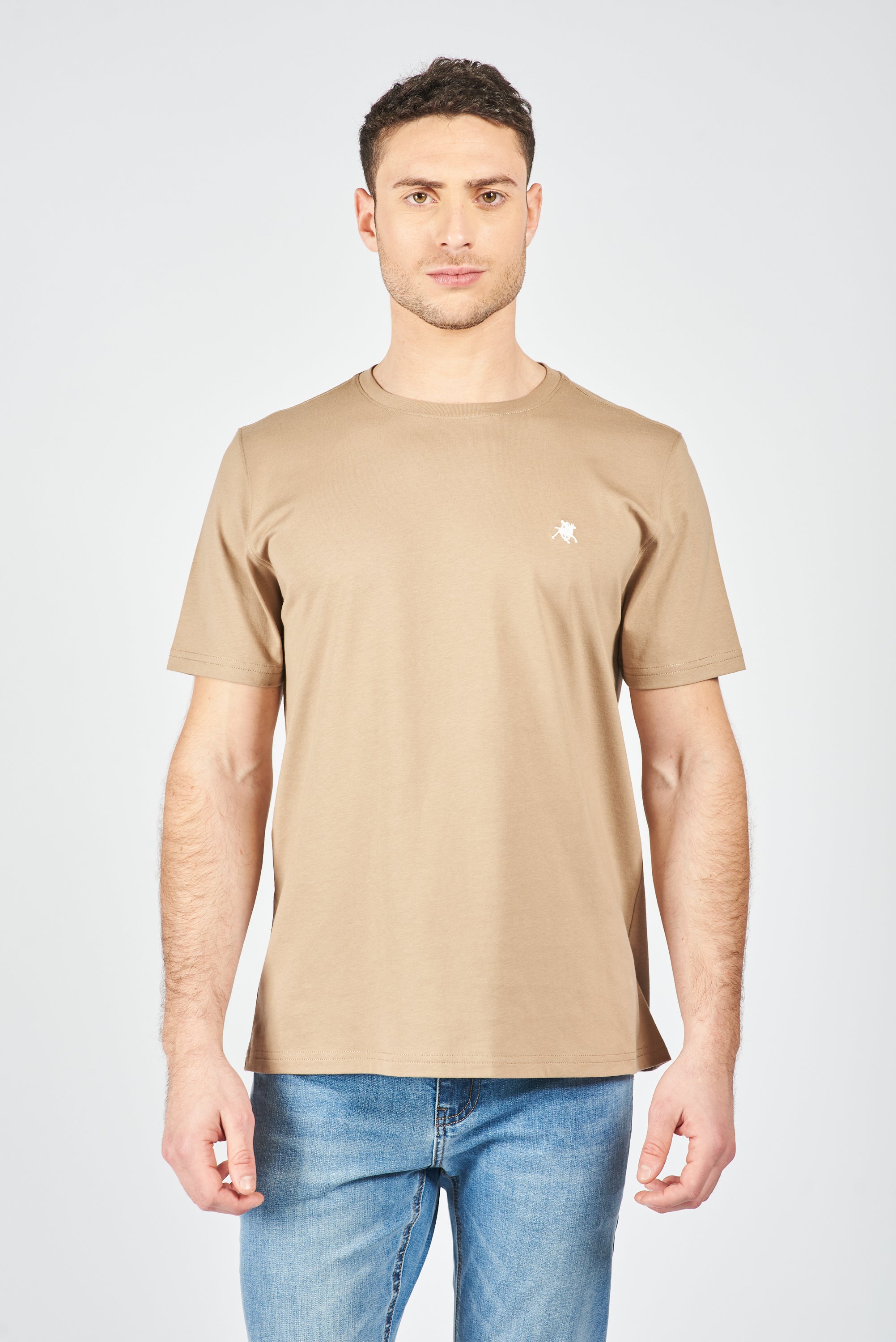 REMERA MANGA CORTA SUNSET BEIGE S4