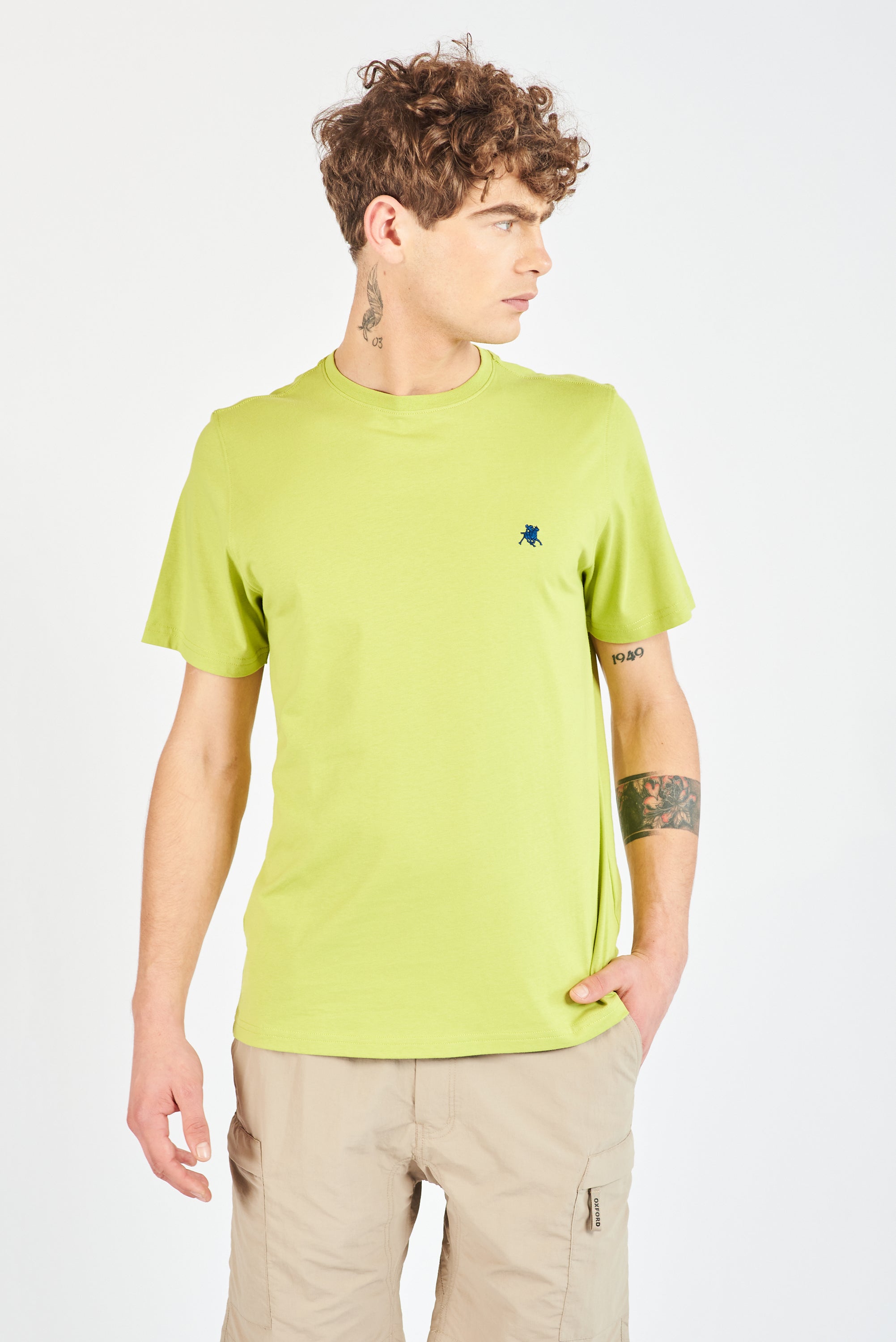 REMERA MANGA CORTA SUNSET GREEN APPLE