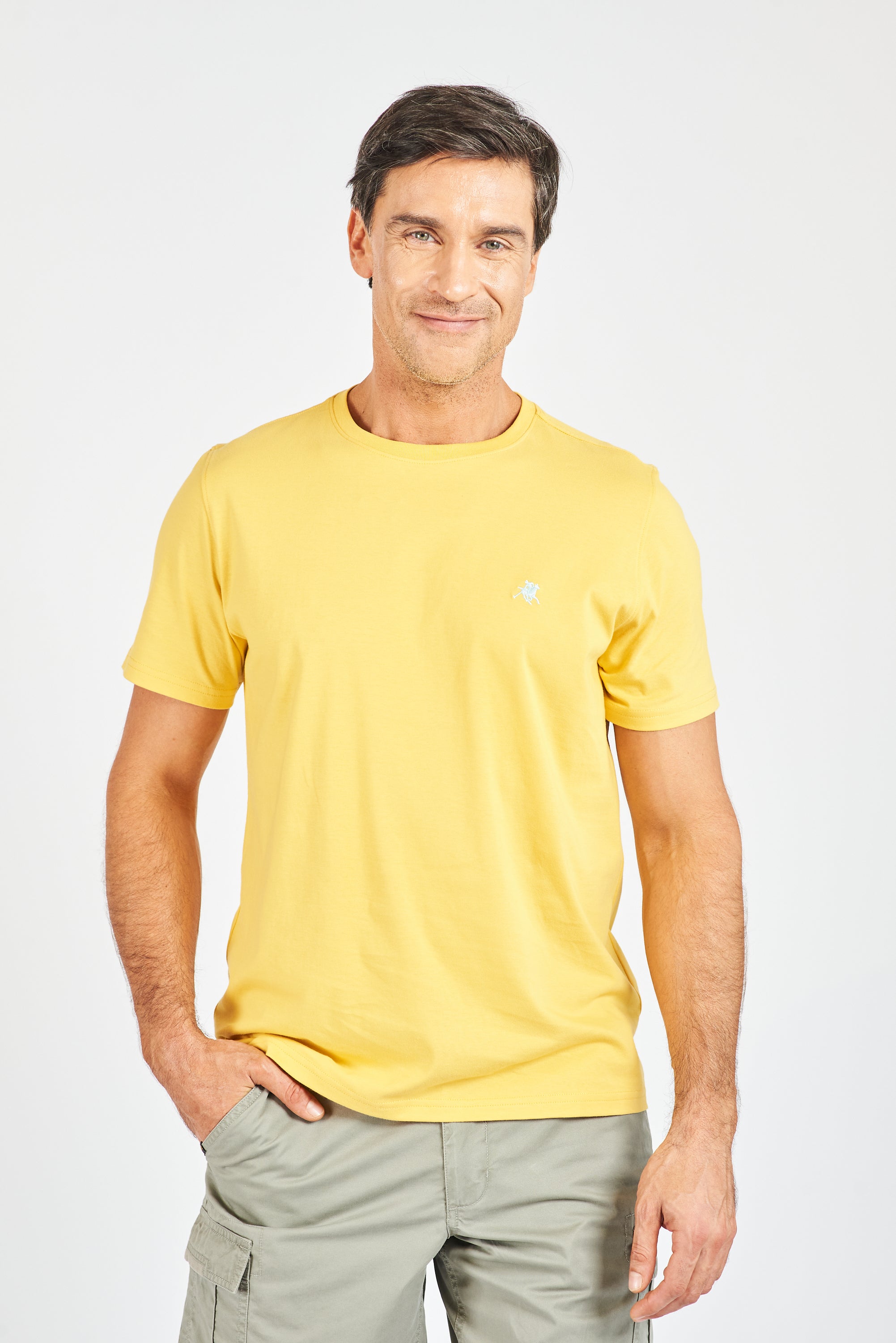 REMERA MANGA CORTA SUNSET YELLOW STRONG