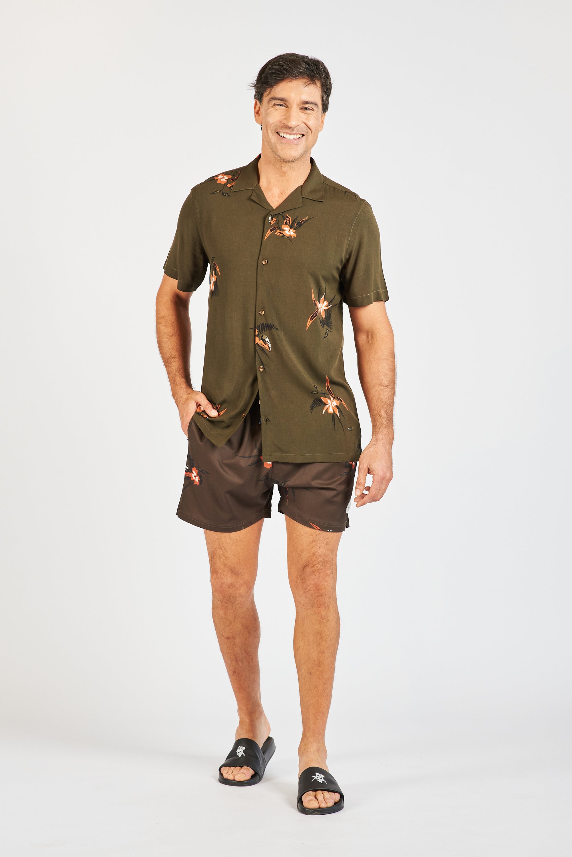 SHORT DE BAÑO GILI MILITARY