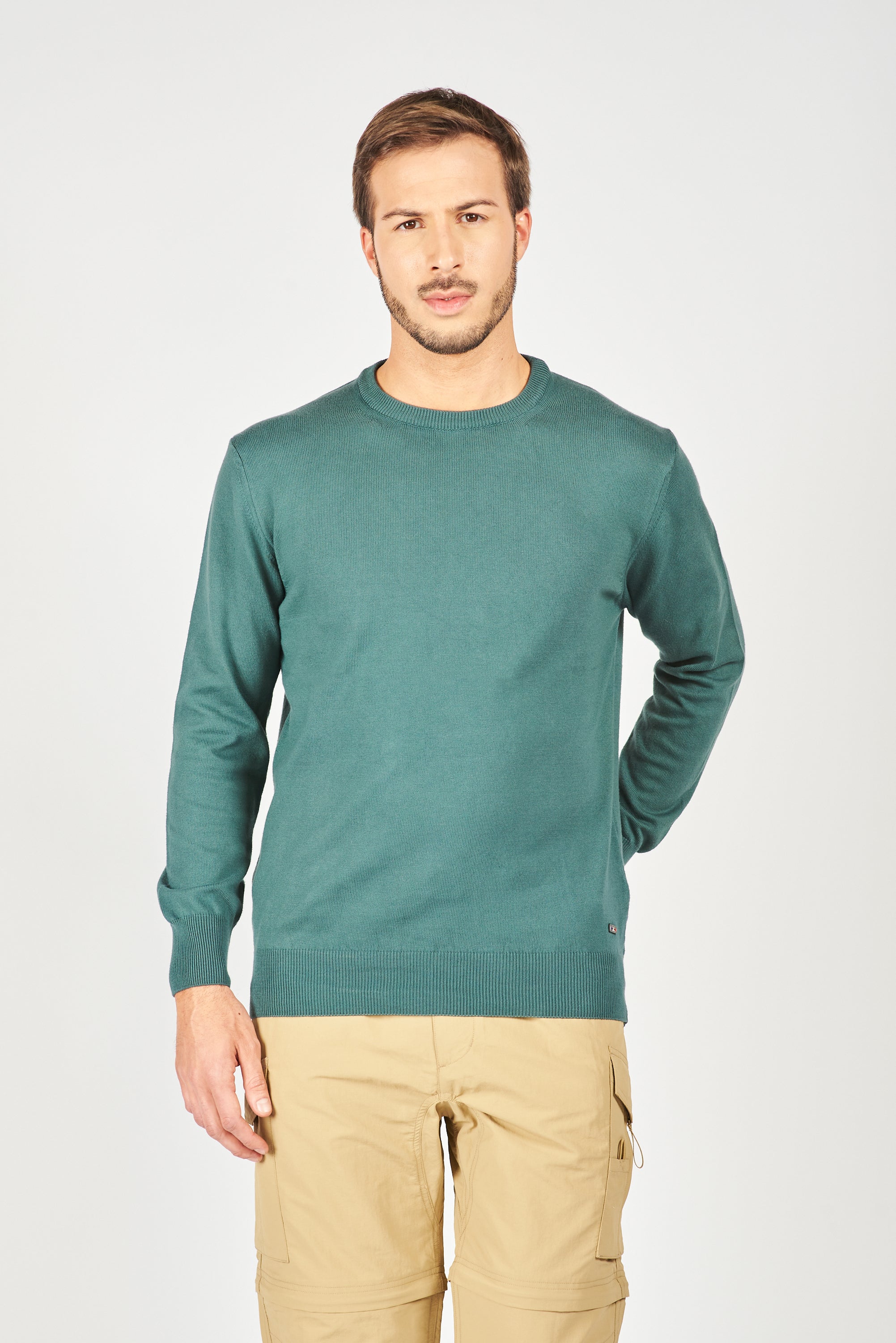 SWEATER BEANNIE GREEN