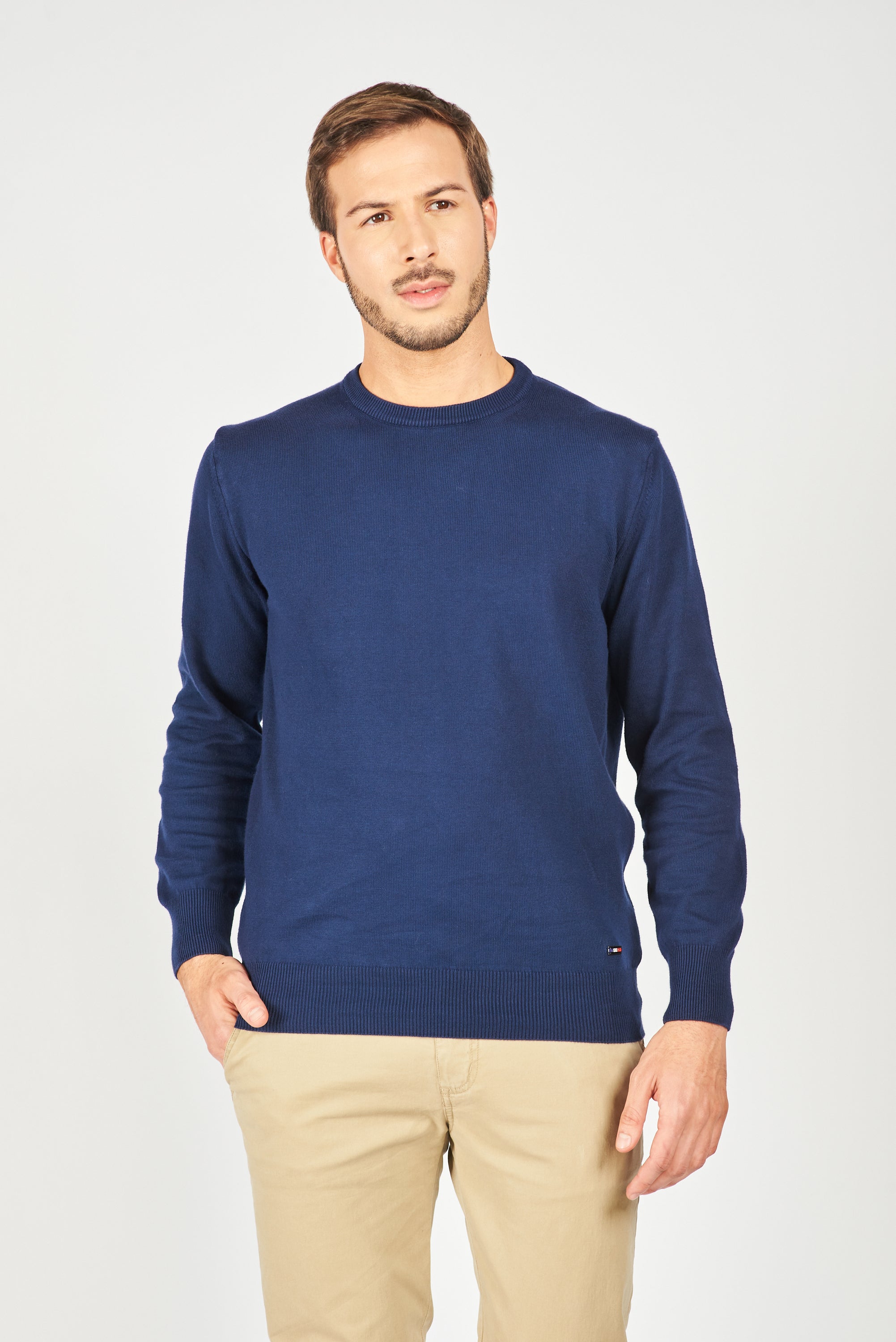 SWEATER BEANNIE NAVY