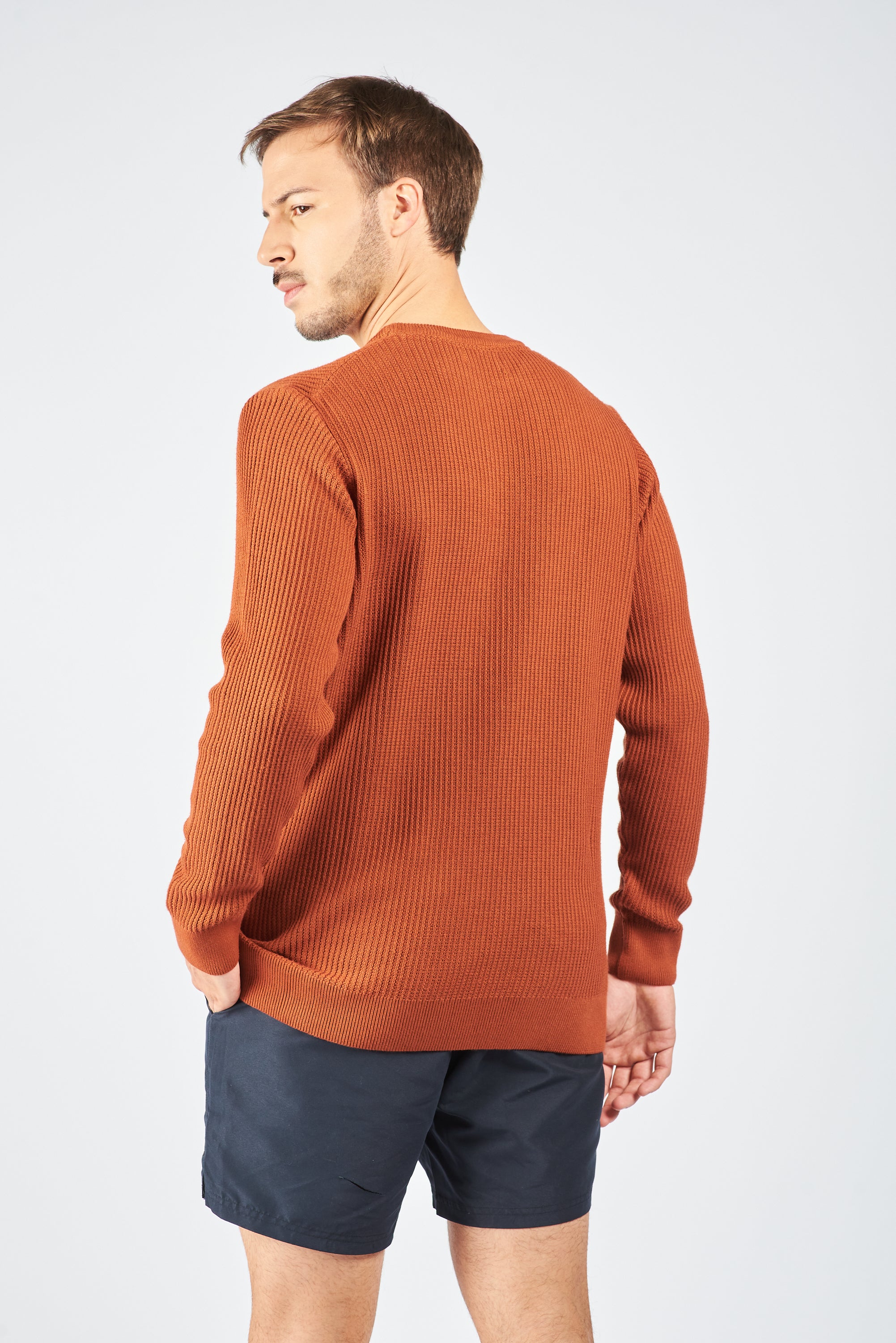 SWEATER FRANCESCO BRICK