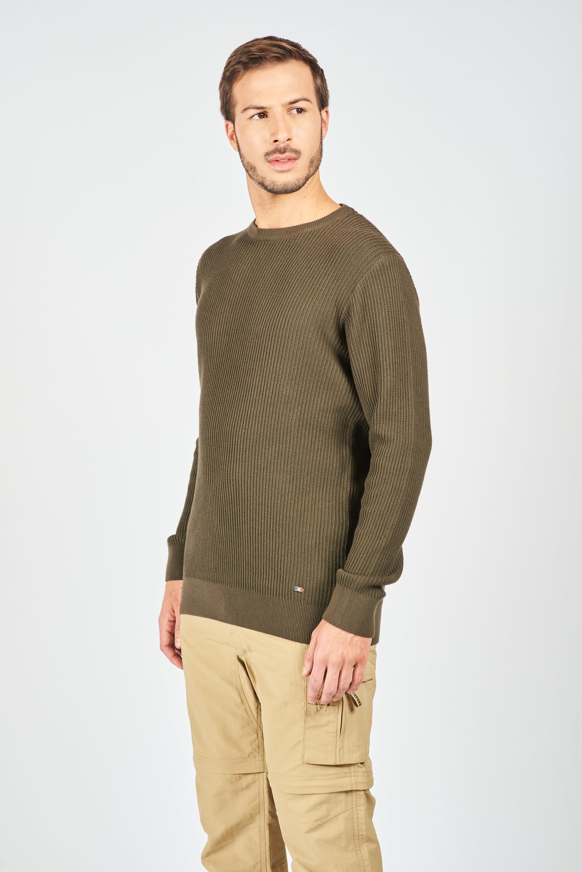 SWEATER FRANCESCO GREEN MOOS