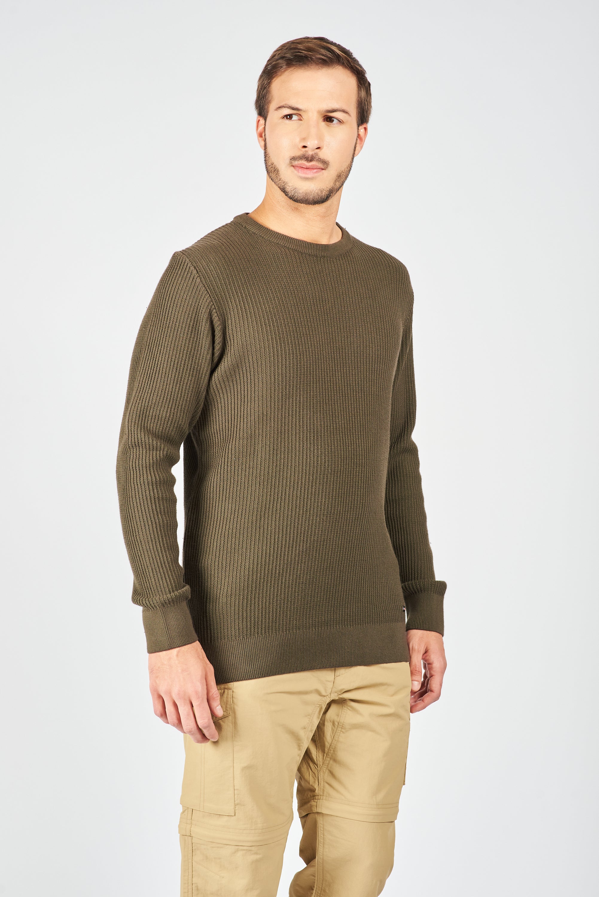 SWEATER FRANCESCO GREEN MOOS