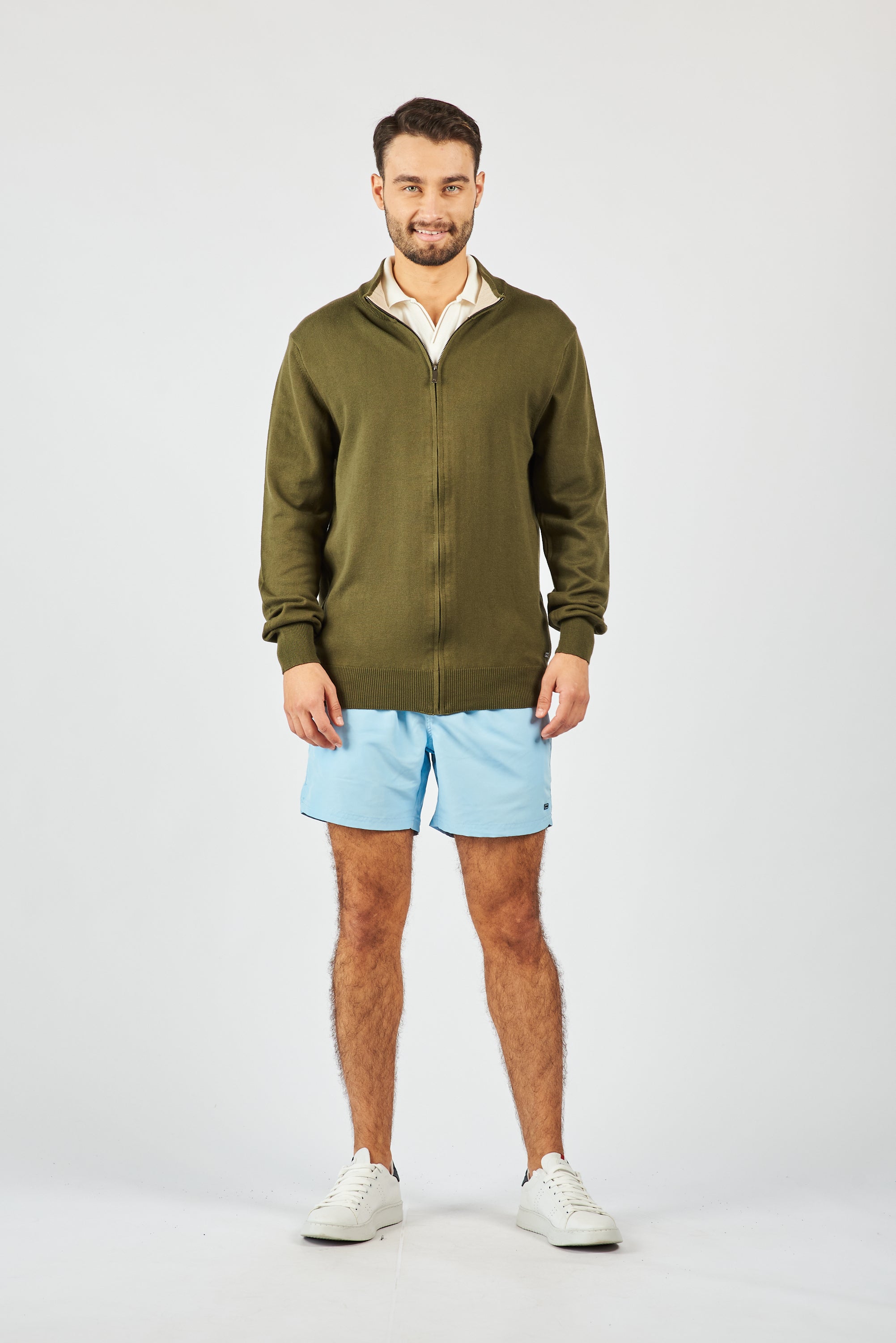 SWEATER HANSEN GREEN MOOS