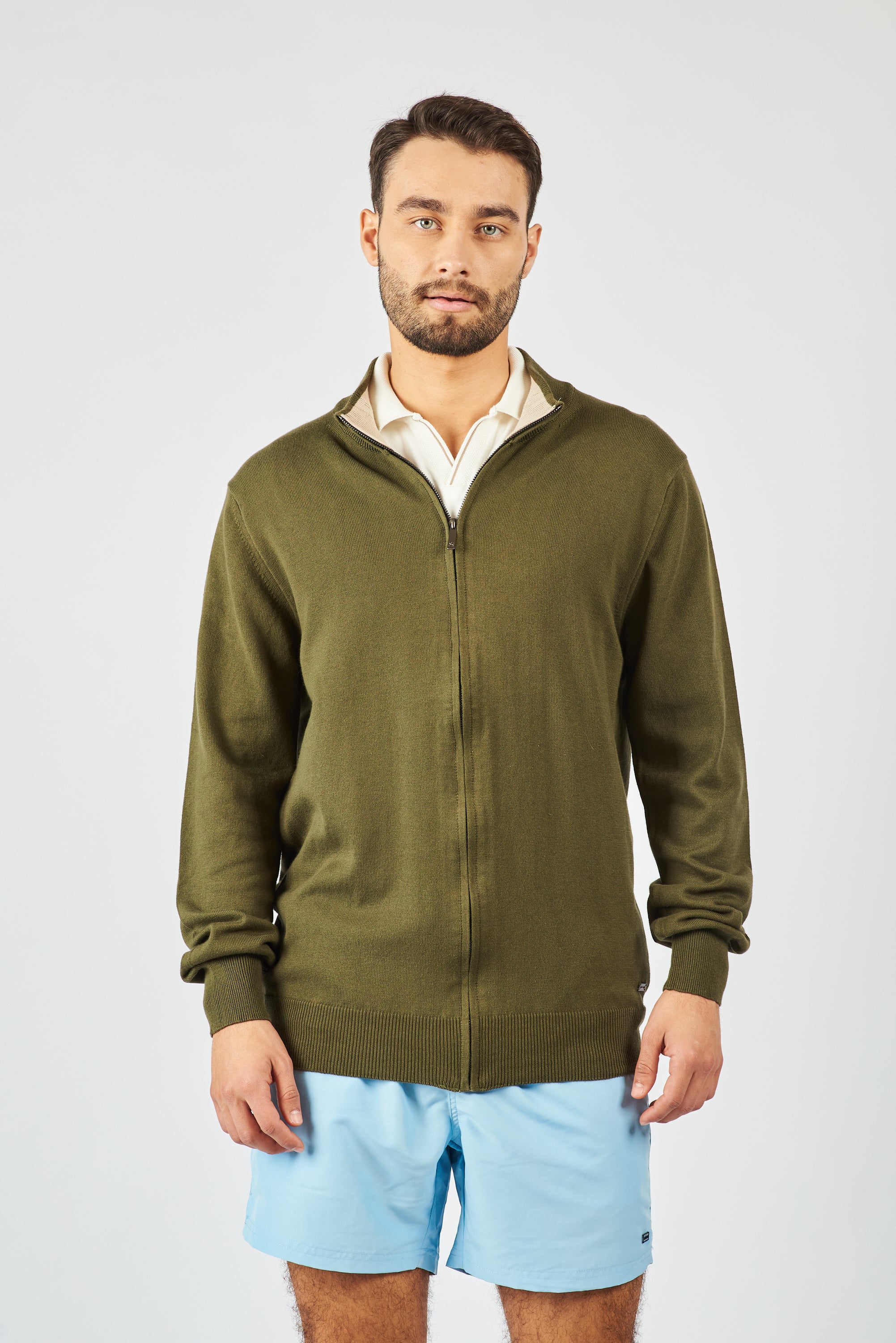 SWEATER HANSEN GREEN MOOS